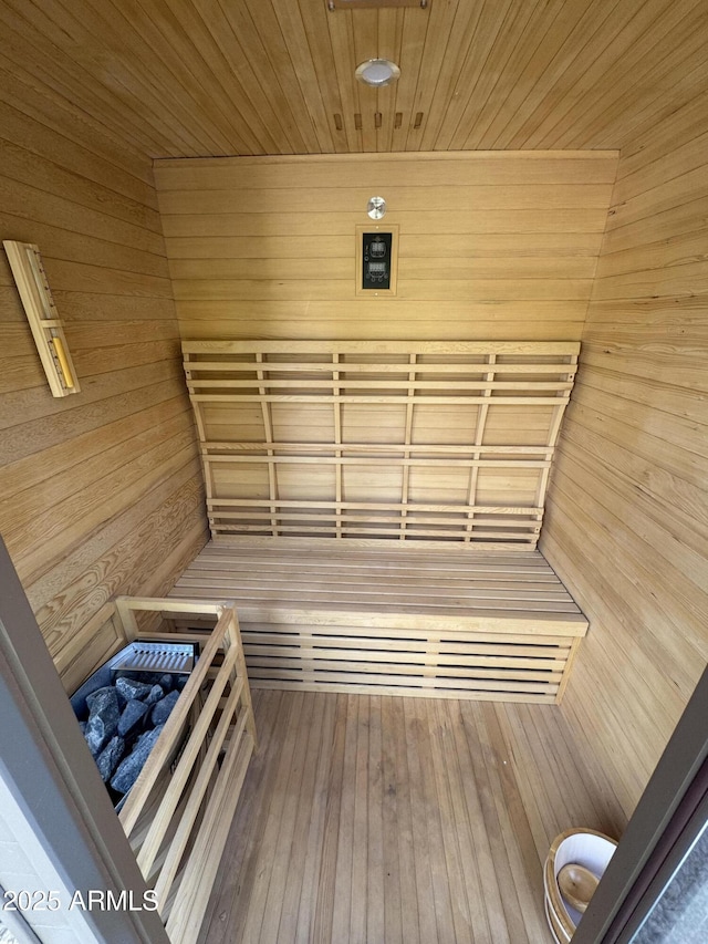 view of sauna / steam room