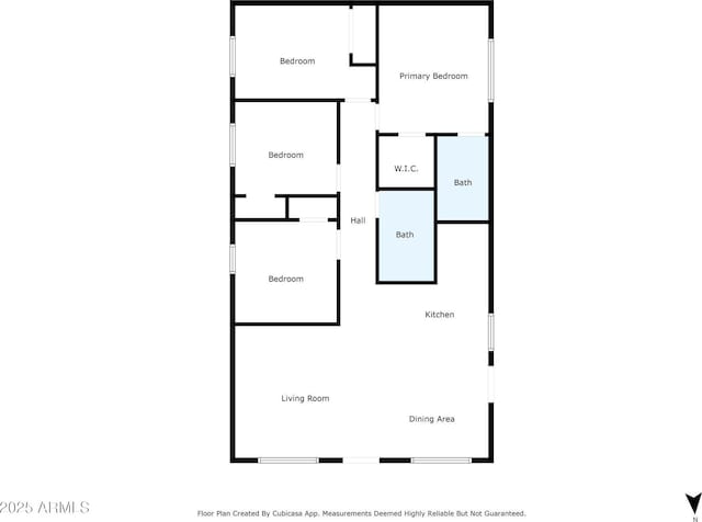 875 E Flint St, Chandler, AZ 85225 - property floor plan