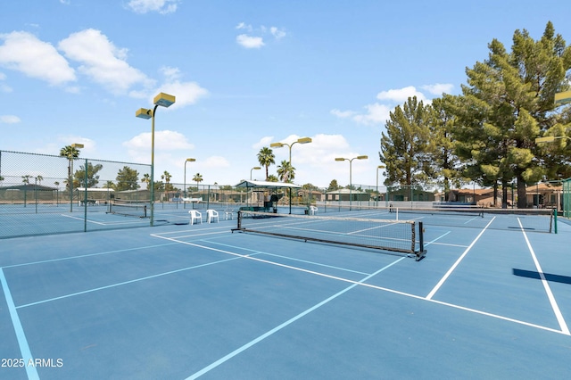 6942 S Championship Dr, Chandler, AZ 85249 - view of tennis court featuring fence