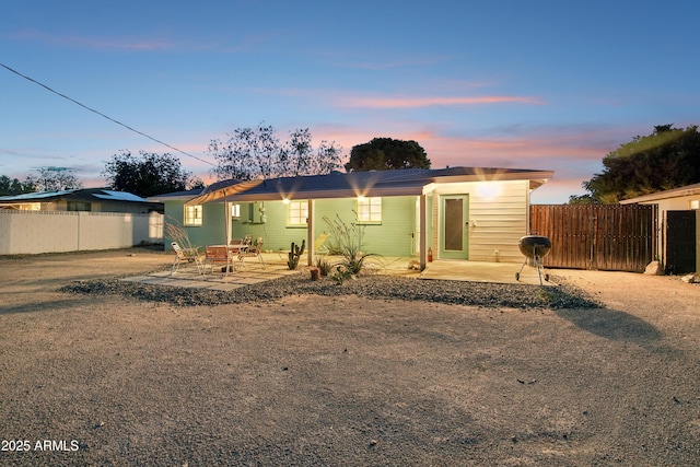 805 E Jackson Ave, Buckeye, AZ 85326 - rear view of property featuring a patio