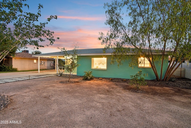 805 E Jackson Ave, Buckeye, AZ 85326 - ranch-style home with an attached carport