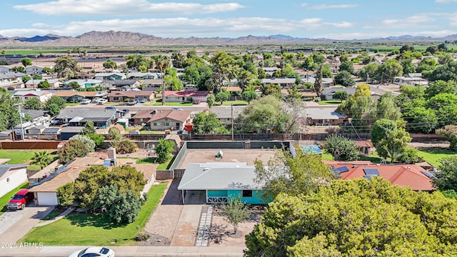 805 E Jackson Ave, Buckeye, AZ 85326 - aerial perspective of suburban area with a mountain backdrop