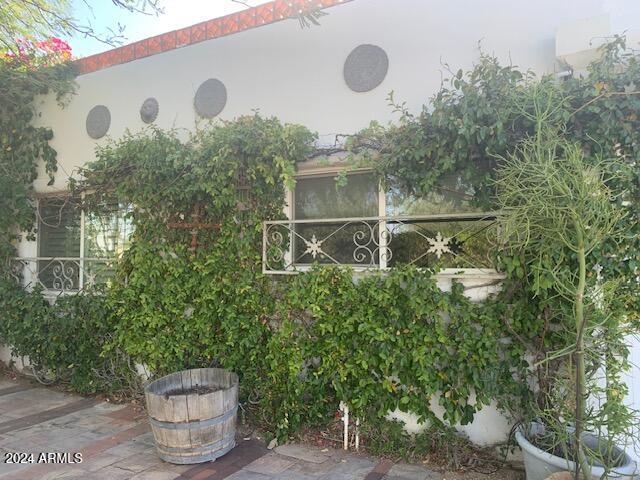 exterior space with a patio