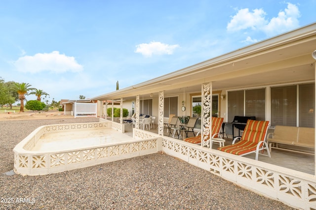 15430 N Bowling Green Dr, Sun City, AZ 85351 - view of rear view of house