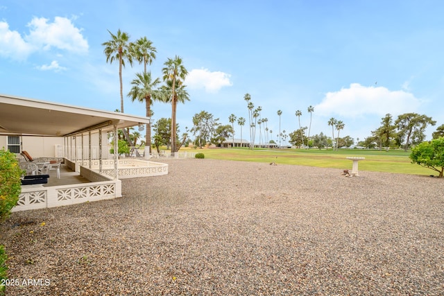 15430 N Bowling Green Dr, Sun City, AZ 85351 - view of yard with a patio area