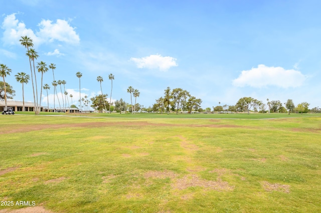 15430 N Bowling Green Dr, Sun City, AZ 85351 - view of property's community with a yard and view of golf course