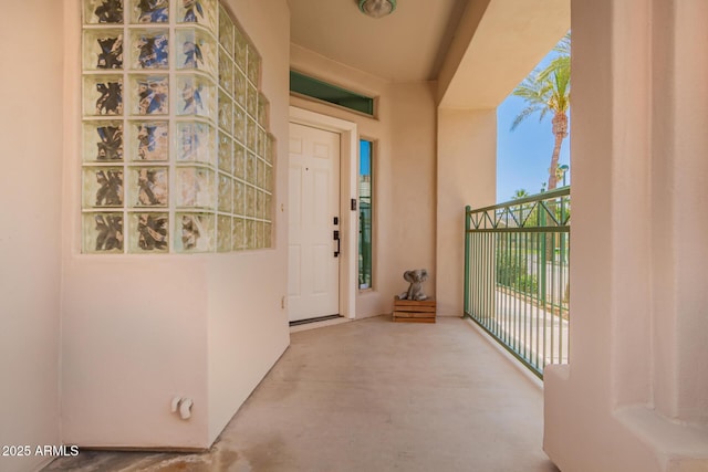 6510 S Hazelton Ln Unit 101, Tempe, AZ 85283 - property entrance with stucco siding and a balcony