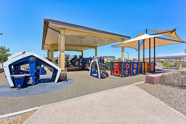 view of community playground