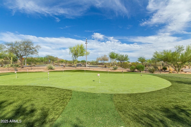 2255 N Hillridge, Mesa, AZ 85207 - view of property's community featuring a putting green and golf course view