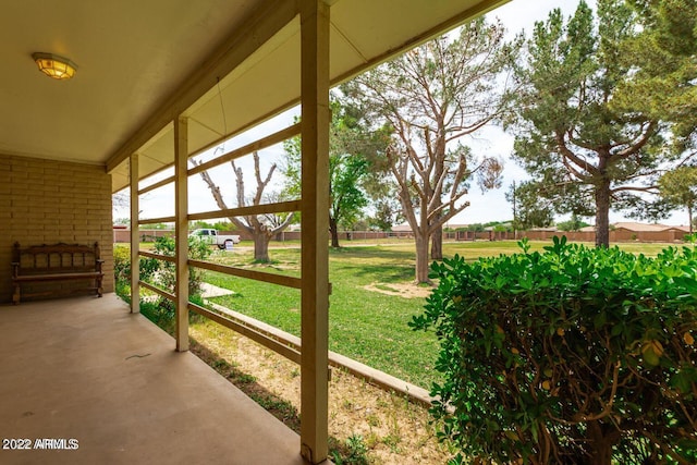 view of patio