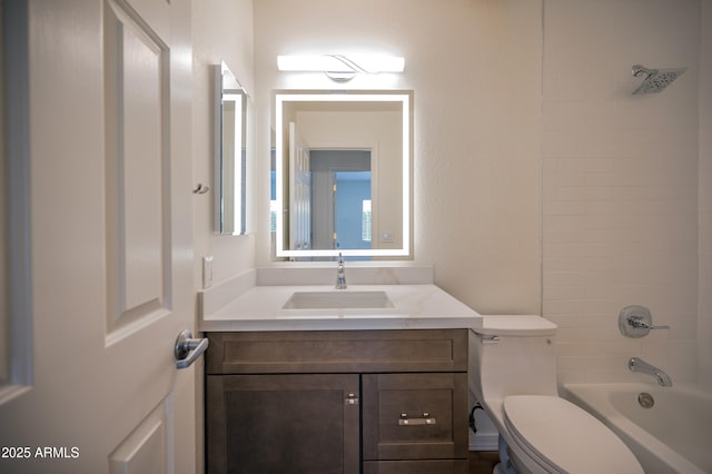 866 W Geronimo St, Chandler, AZ 85225 - full bathroom with toilet, vanity, and  shower combination