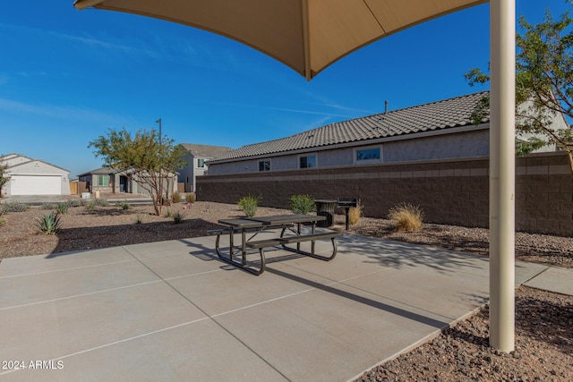 view of patio