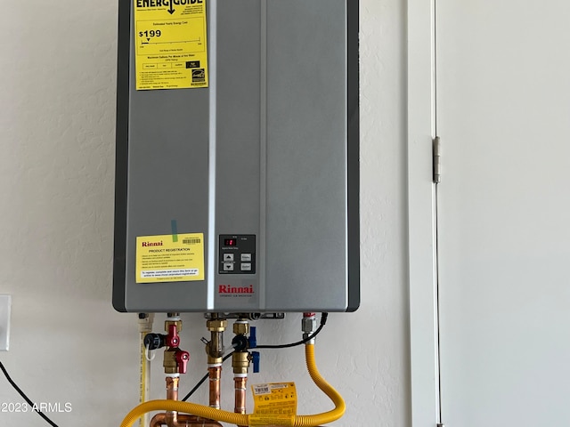 utilities with tankless water heater