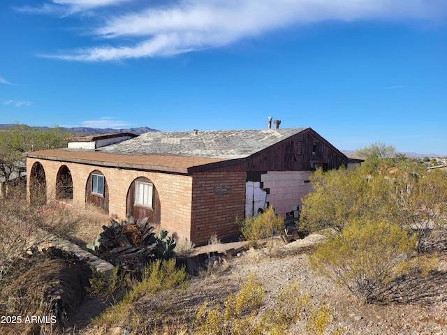 view of side of home