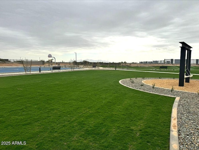view of yard