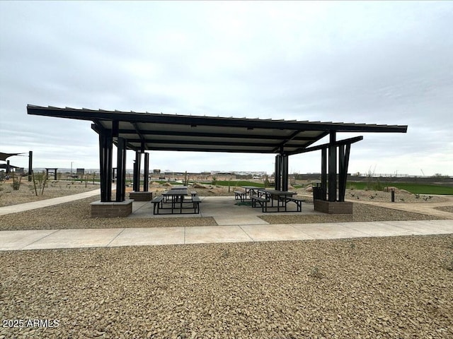 view of property's community featuring a gazebo