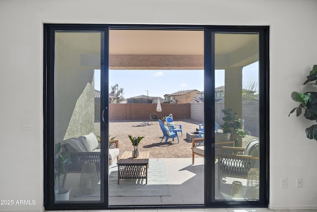 entryway featuring a healthy amount of sunlight