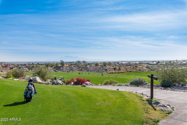 20584 W Hillcrest Blvd, Buckeye, AZ 85396 - aerial view of a mountain backdrop