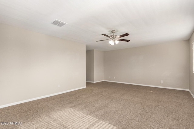 3713 S 54th Ln, Phoenix, AZ 85043 - carpeted empty room with a ceiling fan and baseboards