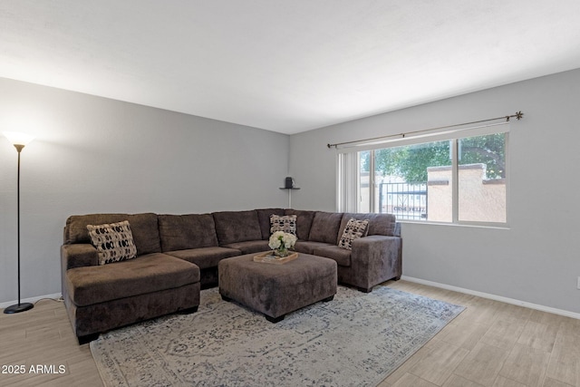 4918 N 74th St, Scottsdale, AZ 85251 - living room with light wood finished floors and baseboards