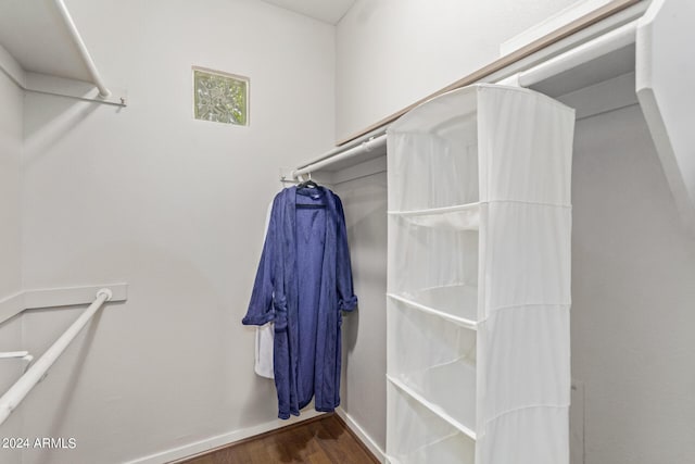 bathroom with a tile shower