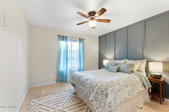 2923 N 63rd St, Mesa, AZ 85215 - bedroom featuring ceiling fan and baseboards