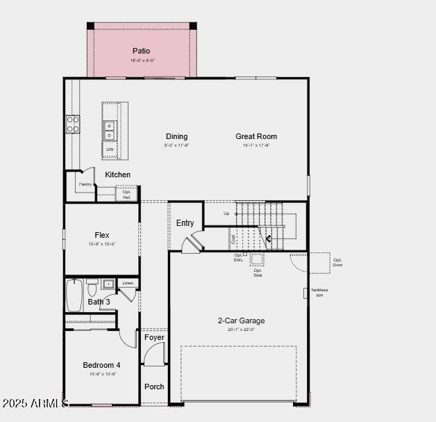 25168 N 165th Ln, Surprise, AZ 85387 - property floor plan