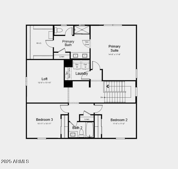 25168 N 165th Ln, Surprise, AZ 85387 - home floor plan