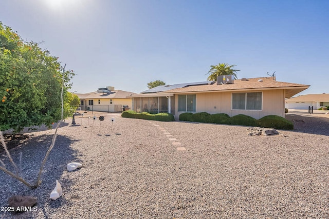 view of ranch-style home