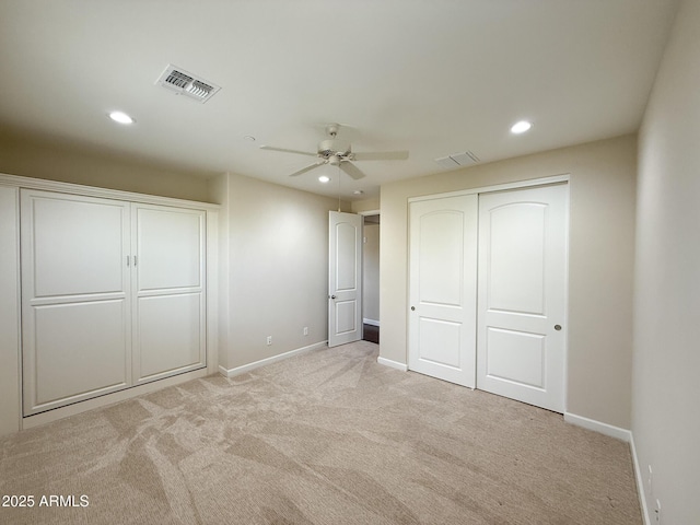 18515 N 94th St, Scottsdale, AZ 85255 - unfurnished bedroom featuring carpet floors, visible vents, and baseboards