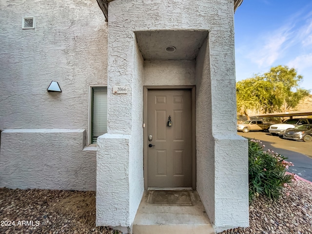 view of property entrance