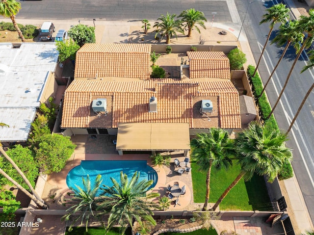 aerial view