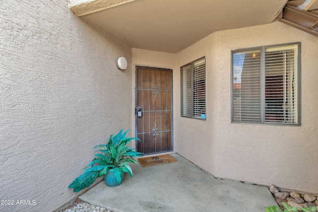 view of property entrance