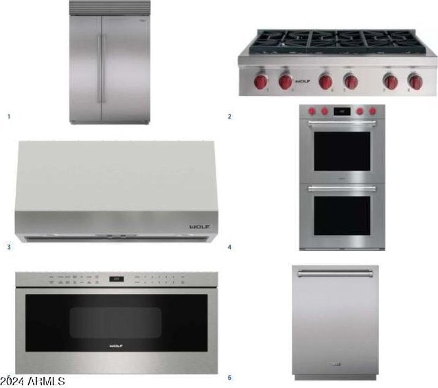 kitchen featuring stainless steel double oven