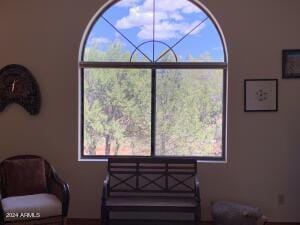 view of sitting room