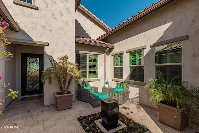 view of patio / terrace with outdoor lounge area