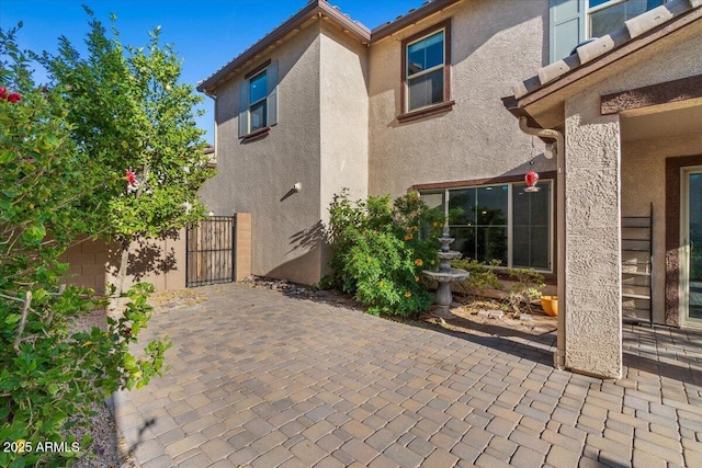 2868 E Binner Dr, Chandler, AZ 85225 - view of patio / terrace with a gate and fence