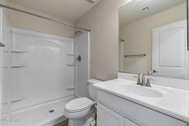 2868 E Binner Dr, Chandler, AZ 85225 - bathroom with a shower, vanity, and toilet