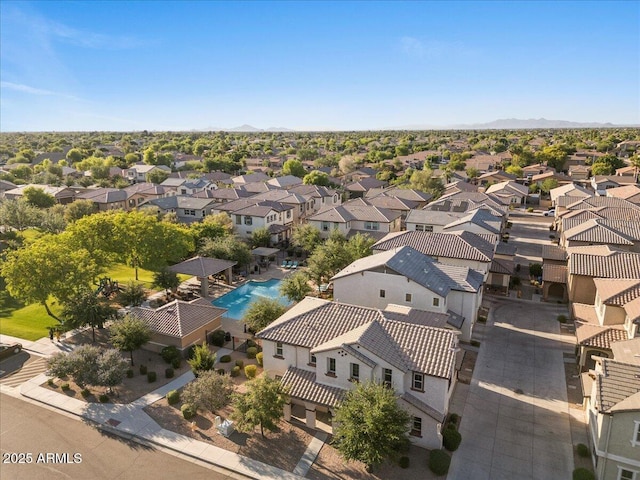 2868 E Binner Dr, Chandler, AZ 85225 - aerial perspective of suburban area with a pool