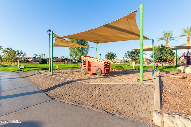 view of community play area