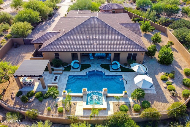 35443 N 87th Pl, Scottsdale, AZ 85266 - view of subject property with a pool