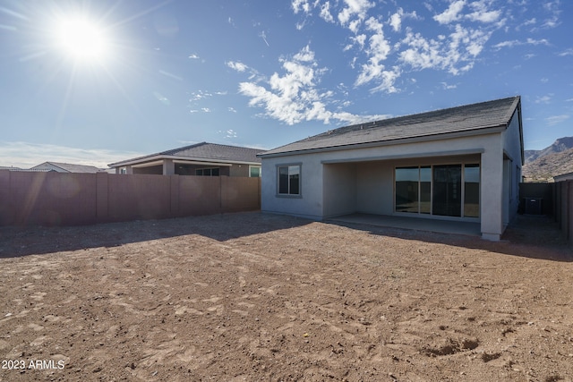 view of rear view of property