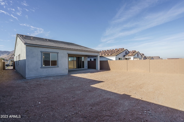 view of rear view of house