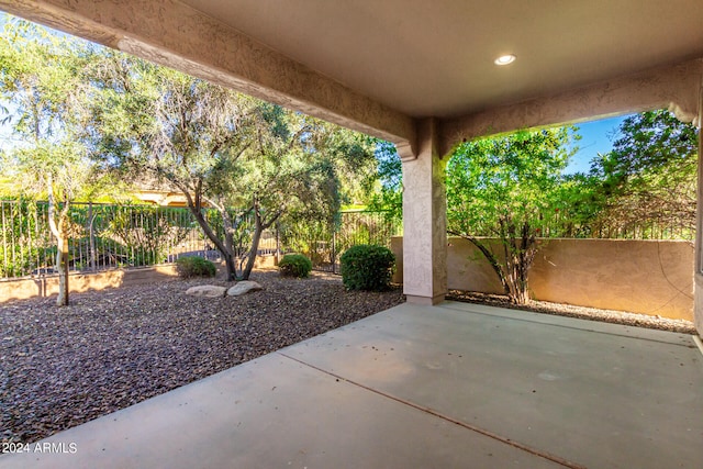 view of patio / terrace