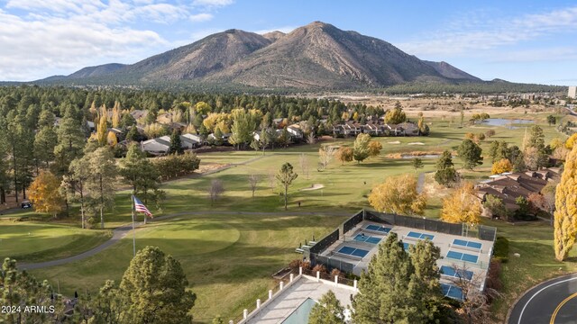 2900 N Saddleback Way Unit 9, Flagstaff, AZ 86004 - view of mountain background featuring a golf course