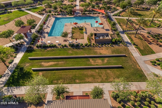 aerial view