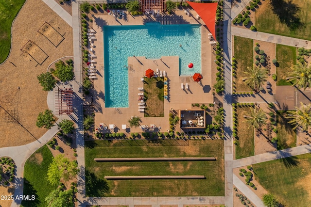aerial view