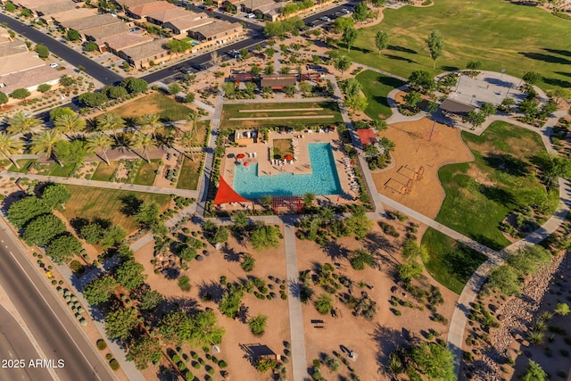 drone / aerial view