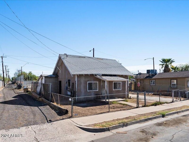 view of bungalow-style home