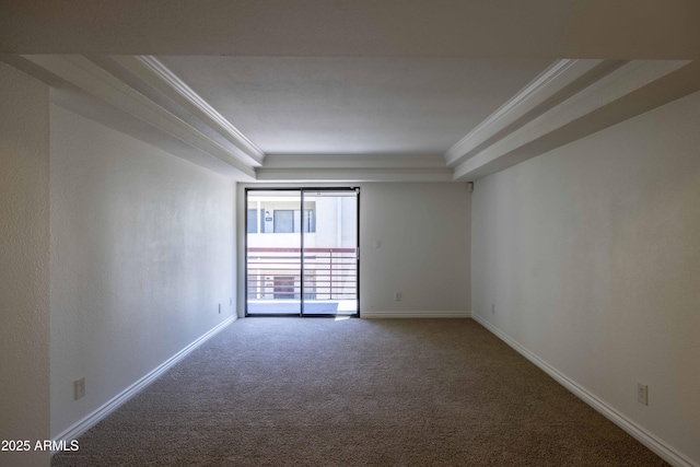 3330 W Danbury Dr Unit E203, Phoenix, AZ 85053 - empty room with ornamental molding and carpet floors